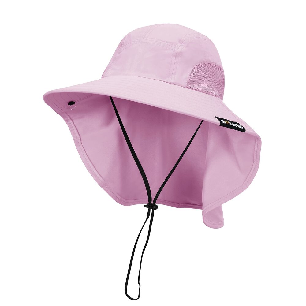 1295 Neck Flap Sun Hat with Wide Brim UPF 50+ Hiking Safari Fishing hat